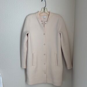 Club Monaco Soft Cream long Jacket size sp